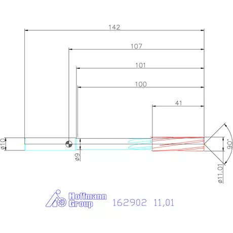 Garant NC dörzsár 11,01 mm