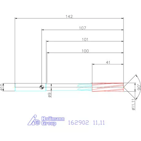 Garant NC dörzsár 11,11 mm