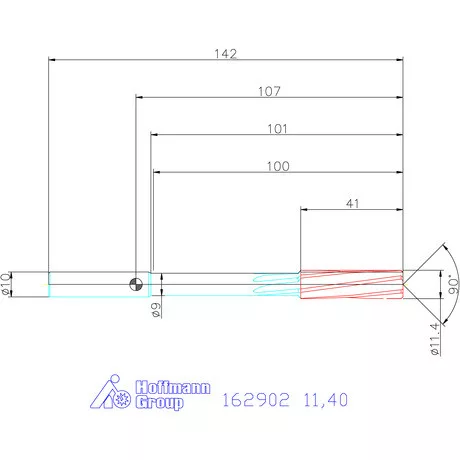 Garant NC dörzsár 11,40 mm