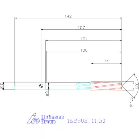 Garant NC dörzsár 11,50 mm