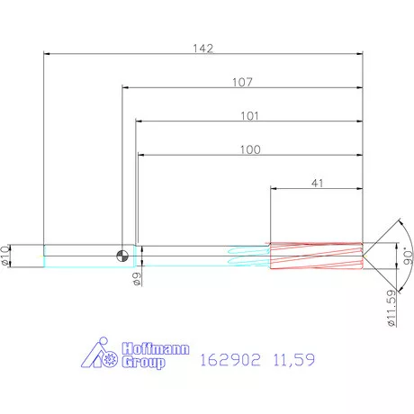Garant NC dörzsár 11,59 mm