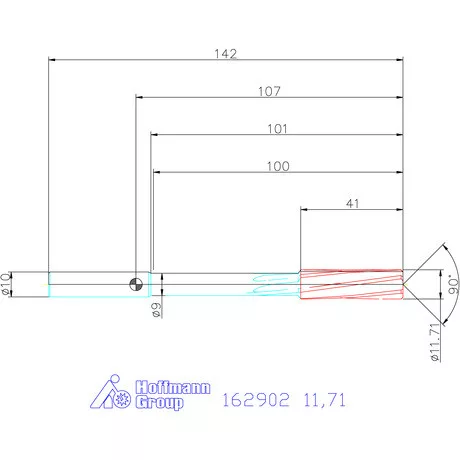 Garant NC dörzsár 11,71 mm