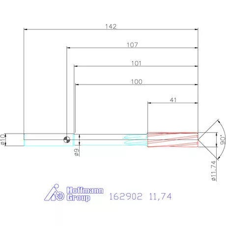 Garant NC dörzsár 11,74 mm