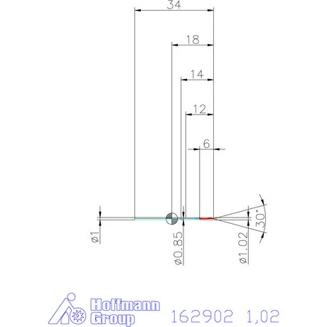 Garant NC dörzsár 1,02 mm