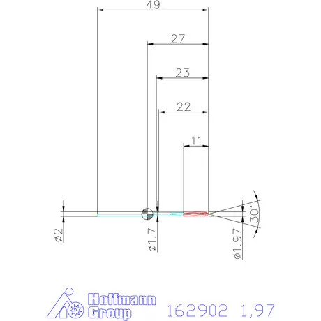 Garant NC dörzsár 1,97 mm