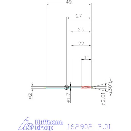 Garant NC dörzsár 2,01 mm