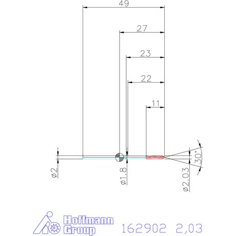 Garant NC dörzsár 2,03 mm