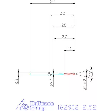 Garant NC dörzsár 2,52 mm