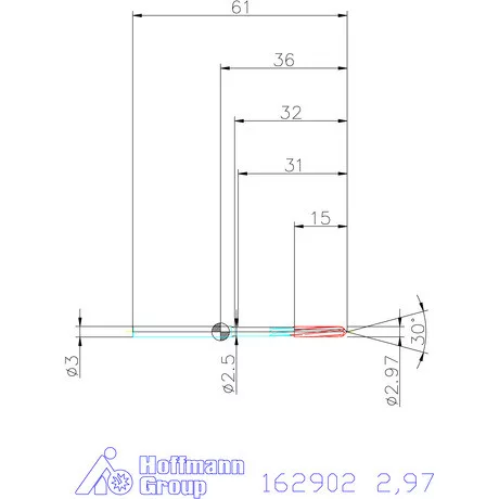 Garant NC dörzsár 2,97 mm