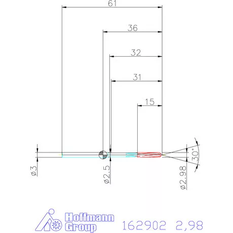 Garant NC dörzsár 2,98 mm