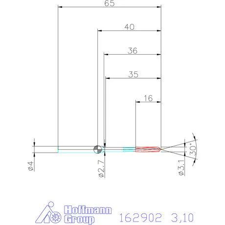 Garant NC dörzsár 3,10 mm