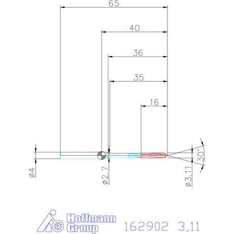 Garant NC dörzsár 3,11 mm
