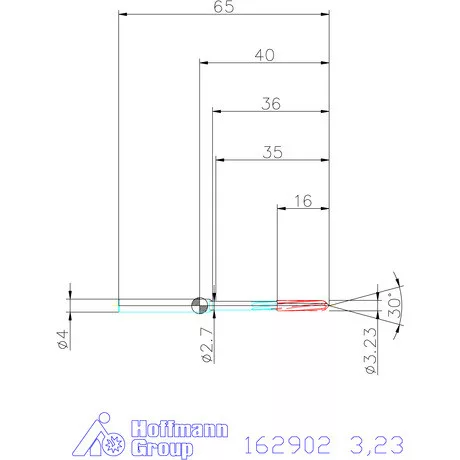 Garant NC dörzsár 3,23 mm