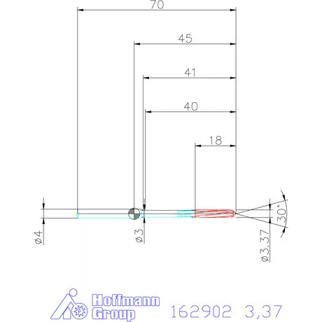 Garant NC dörzsár 3,37 mm