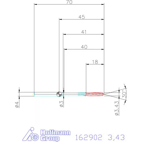 Garant NC dörzsár 3,43 mm