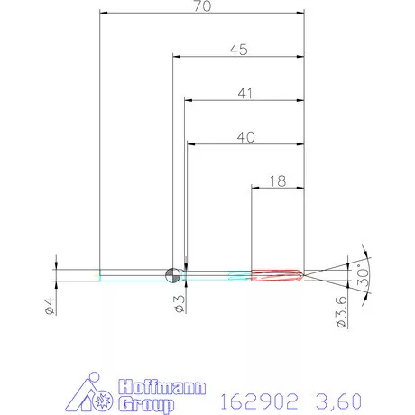 Garant NC dörzsár 3,60 mm