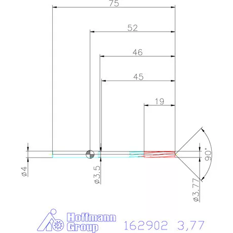 Garant NC dörzsár 3,77 mm