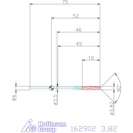 Garant NC dörzsár 3,82 mm