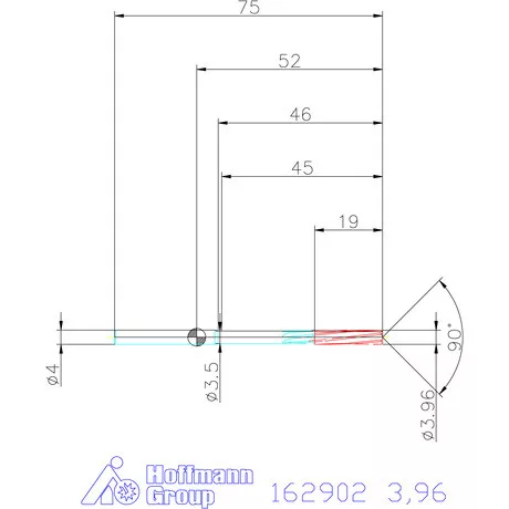 Garant NC dörzsár 3,96 mm