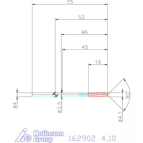 Garant NC dörzsár 4,10 mm