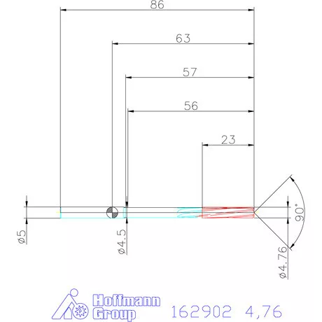 Garant NC dörzsár 4,76 mm