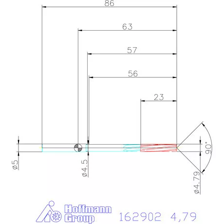 Garant NC dörzsár 4,79 mm