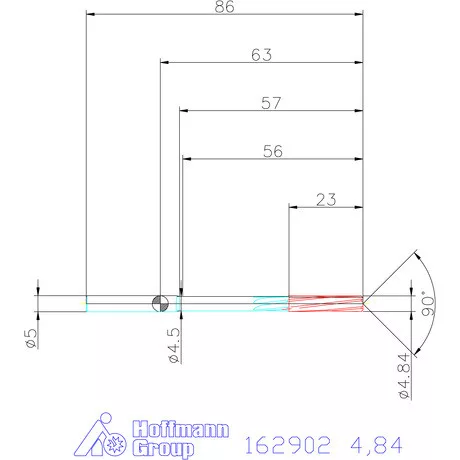 Garant NC dörzsár 4,84 mm