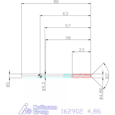 Garant NC dörzsár 4,86 mm