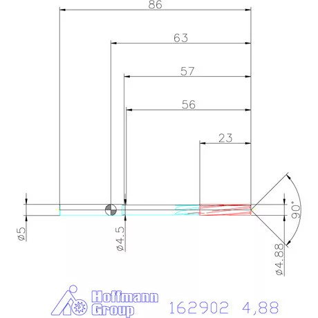Garant NC dörzsár 4,88 mm