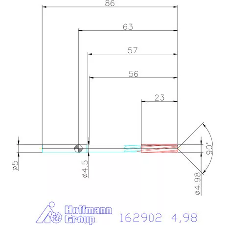 Garant NC dörzsár 4,98 mm