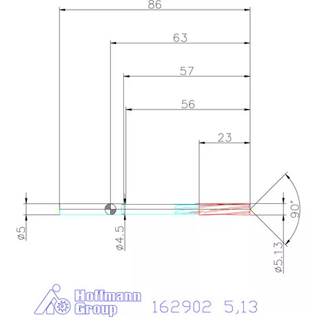 Garant NC dörzsár 5,13 mm