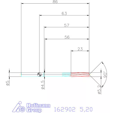Garant NC dörzsár 5,20 mm