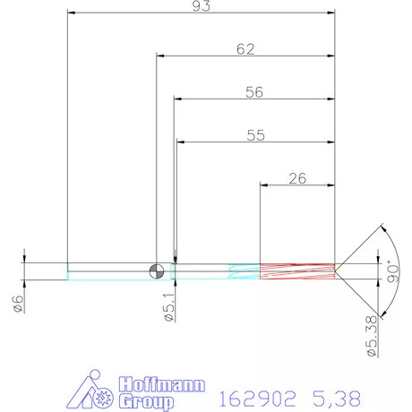 Garant NC dörzsár 5,38 mm