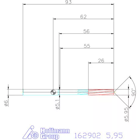 Garant NC dörzsár 5,95 mm
