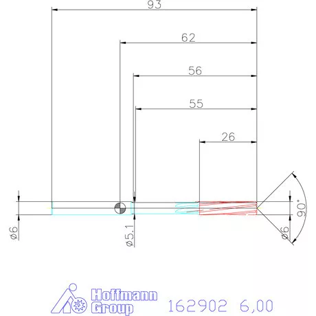 Garant NC dörzsár 6,00 mm