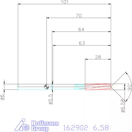 Garant NC dörzsár 6,58 mm