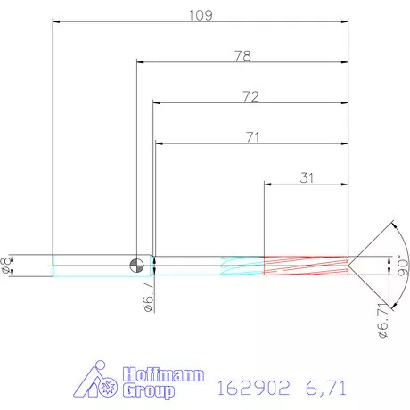 Garant NC dörzsár 6,71 mm