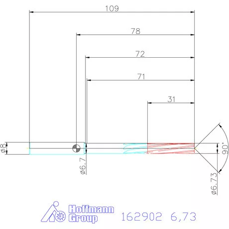 Garant NC dörzsár 6,73 mm