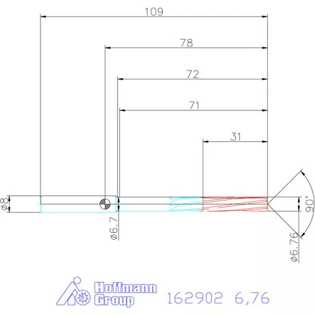 Garant NC dörzsár 6,76 mm
