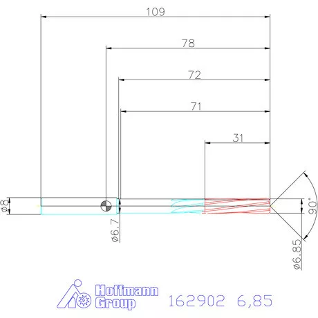 Garant NC dörzsár 6,85 mm