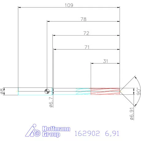 Garant NC dörzsár 6,91 mm