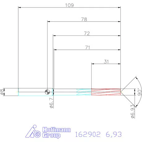 Garant NC dörzsár 6,93 mm