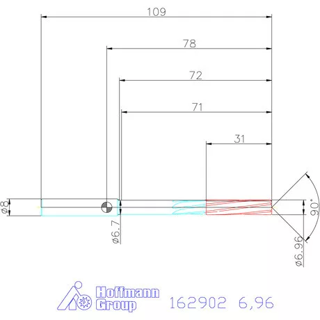 Garant NC dörzsár 6,96 mm