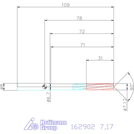 Garant NC dörzsár 7,17 mm
