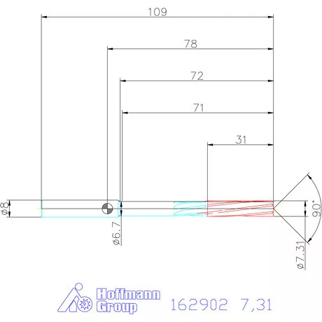 Garant NC dörzsár 7,31 mm