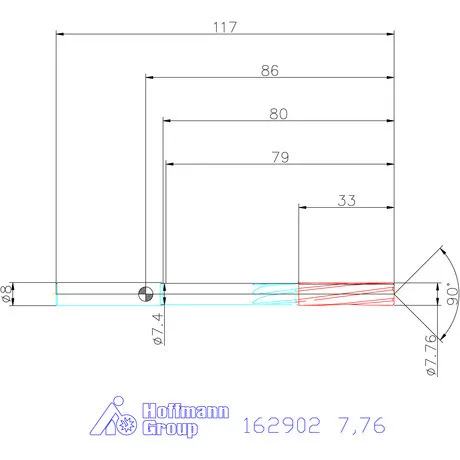 Garant NC dörzsár 7,76 mm