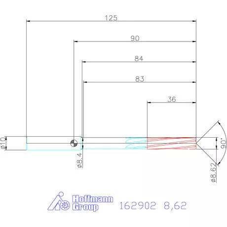 Garant NC dörzsár 8,62 mm