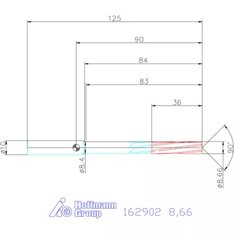 Garant NC dörzsár 8,66 mm