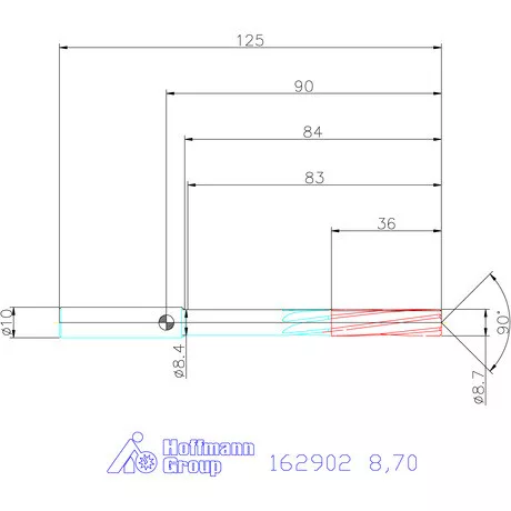 Garant NC dörzsár 8,70 mm