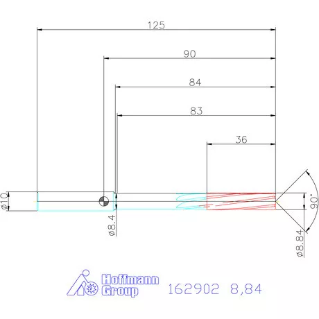Garant NC dörzsár 8,84 mm